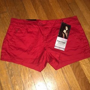 NWT red shorts ON HOLD